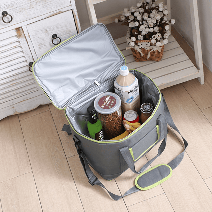 Ipree™ 18L Waterproof Insulated Thermal Cooler Bag Picnic Lunch Food Storage Pouch - MRSLM