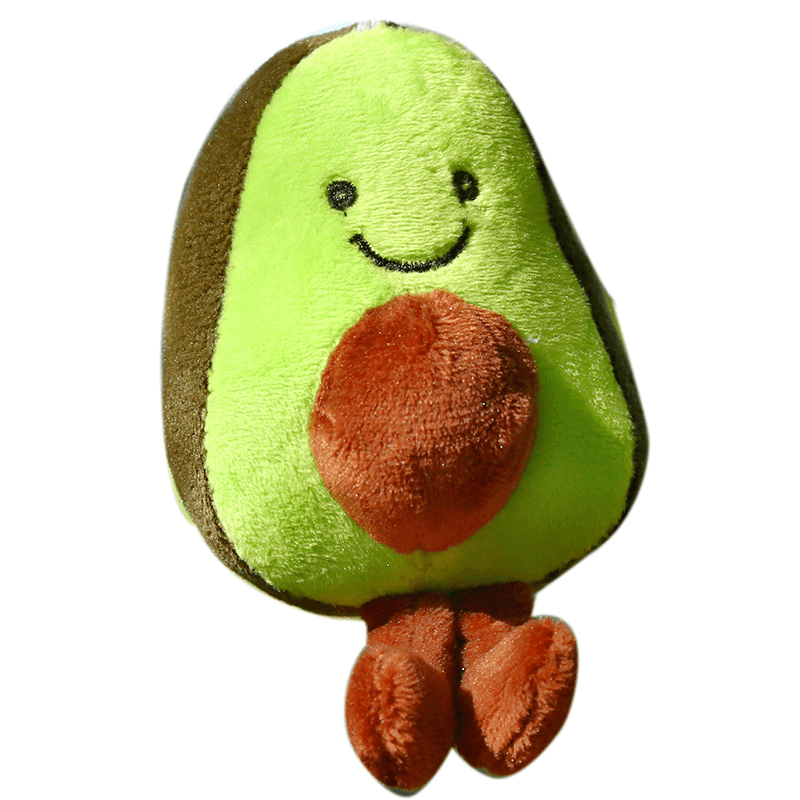 Avocado Keychain Pendant Bag Doll Pendant Plush Toy - MRSLM