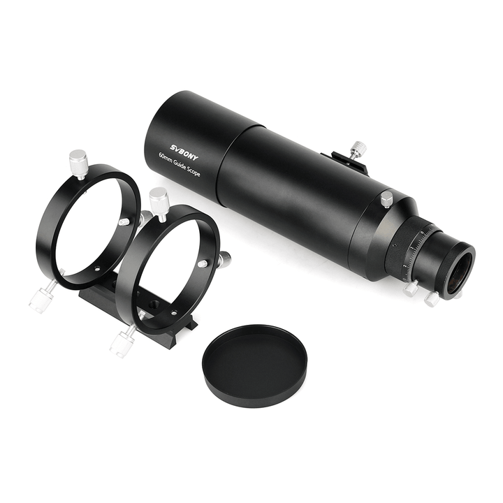 SVBONY 60Mm Multi-Use Guide Scope with Helical Focuser F4 Focal Ratio for CCD Astronomy Camera - MRSLM