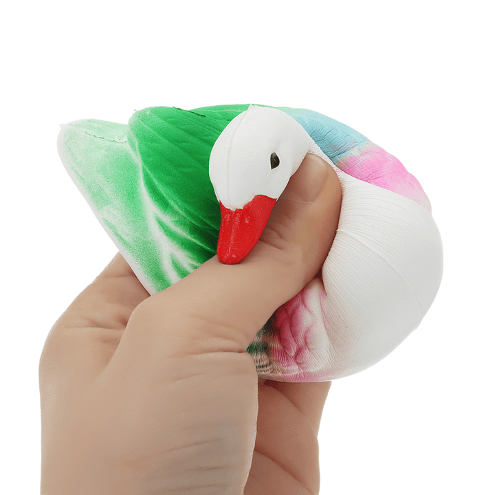 Swan Squishy 8CM Slow Rising with Packaging Collection Gift Soft Toy - MRSLM