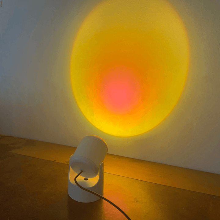 LED Sunset Projection Lamp Decoration Floor Bedroom Atmosphere Light Table Lamp - MRSLM