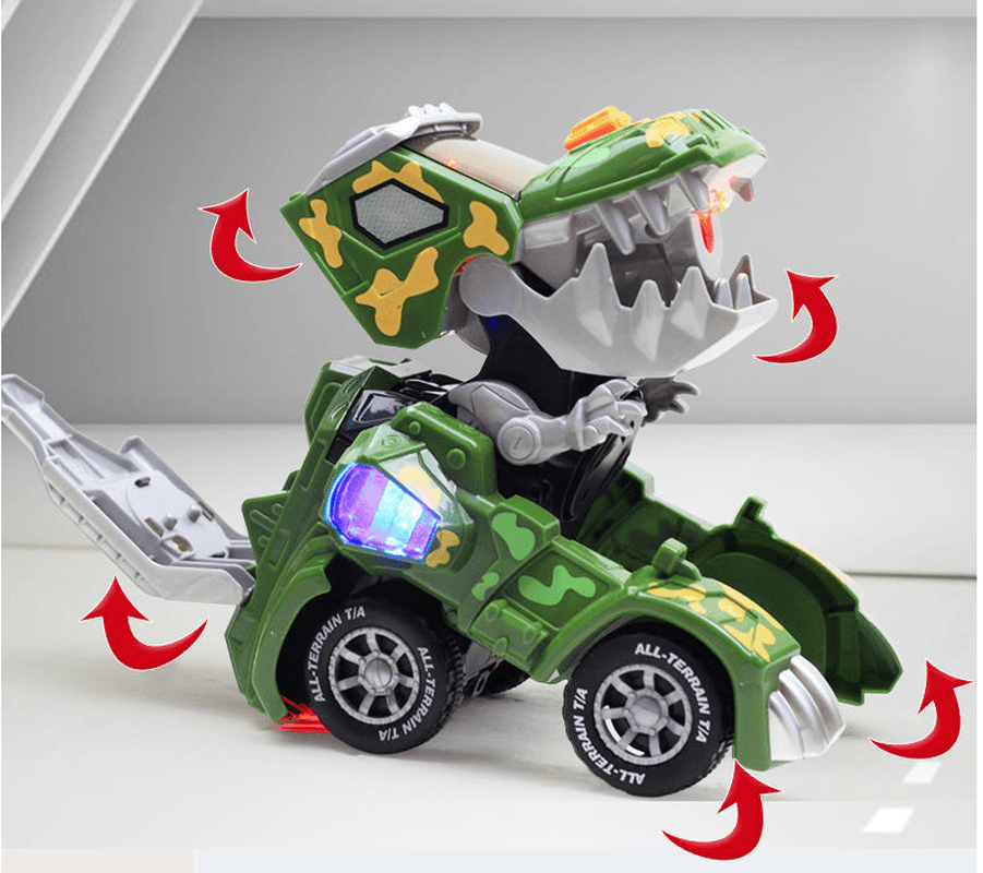 Universal Electric Spray Morphing Dinosaur Chariot - MRSLM