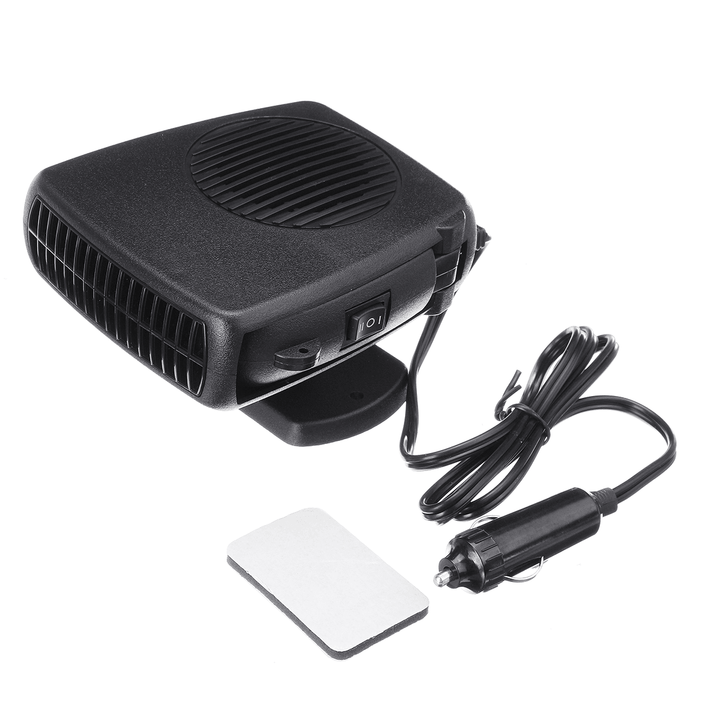 300W 12V/24V DC Portable Car Electric Heater Heating Cooling Fan Windscreen Defroster Demister - MRSLM