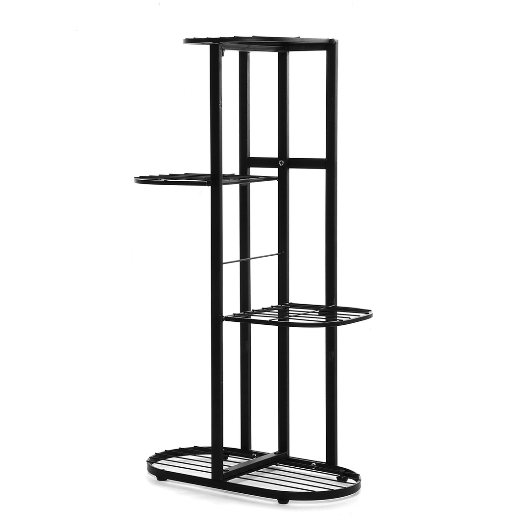 5 Tier Tall Plant Stand Rack Multiple Flower Pot Holder Shelf for Indoor Outdoor - MRSLM