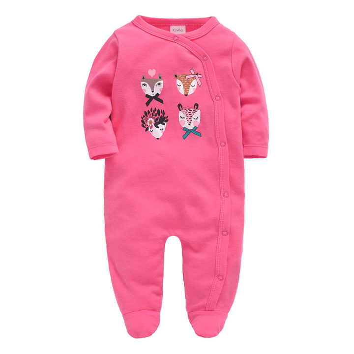 Newborn Long-Sleeved Crawling Clothes - MRSLM