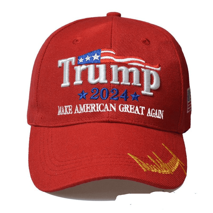 American Flag Camouflage Presidential Embroidered Hat - MRSLM