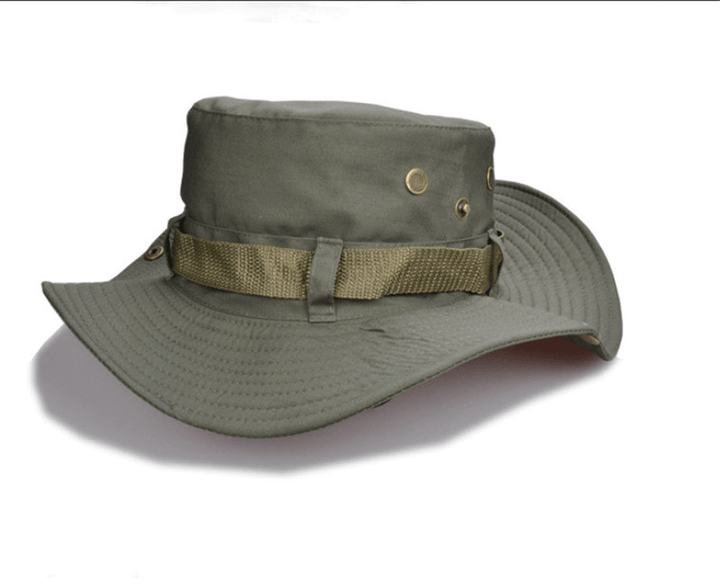 Outdoor Hat round Side Sunshade Anti-Ultraviolet Fishing Hat - MRSLM