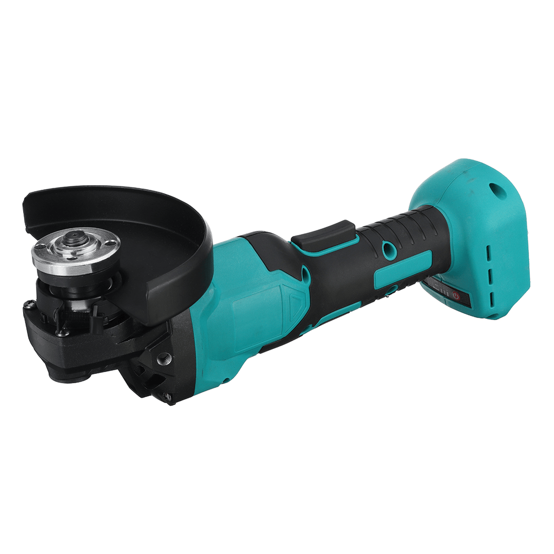 100/125Mm Brushless Cordless Electric Angle Grinder 3-Speed Cutting Polishing Tool for Makita Battery - MRSLM