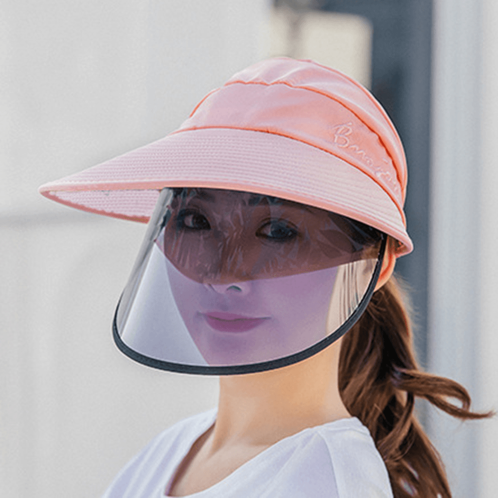 Women'S Sun Hat Anti-Uv Visor Anti-Fog Caps - MRSLM