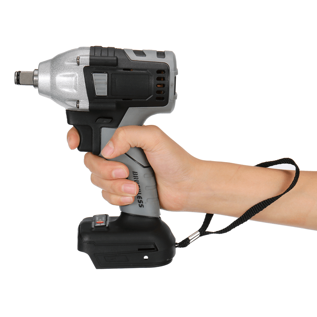 Gray Cordless Brushless Impact Wrench Drill Drive Machine for Makita 18V Battery - MRSLM