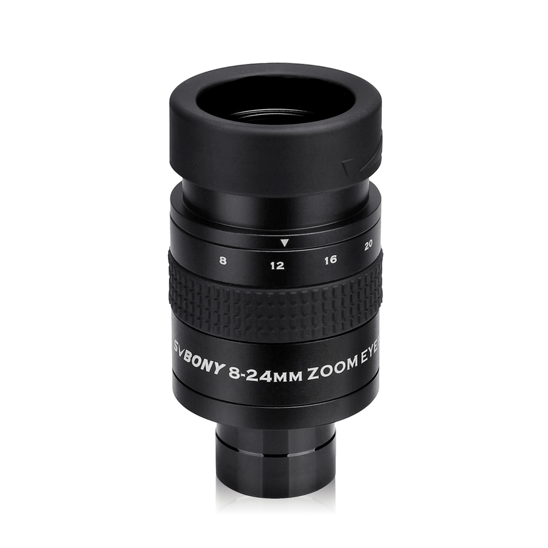 SVBONY SV171 Zoom Eyepiece 1.25" 8Mm-24Mm Zoom FMC for Telescope Black - MRSLM