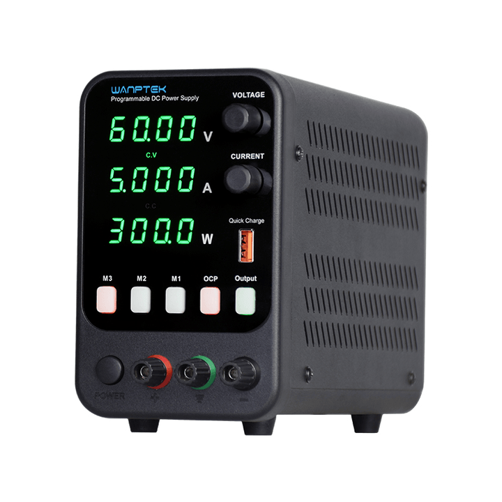 WANPTEK APS605H 60V 5A Adjustable DC Power Supply 4 Digits LED Display Switching Regulated Power Supply - MRSLM