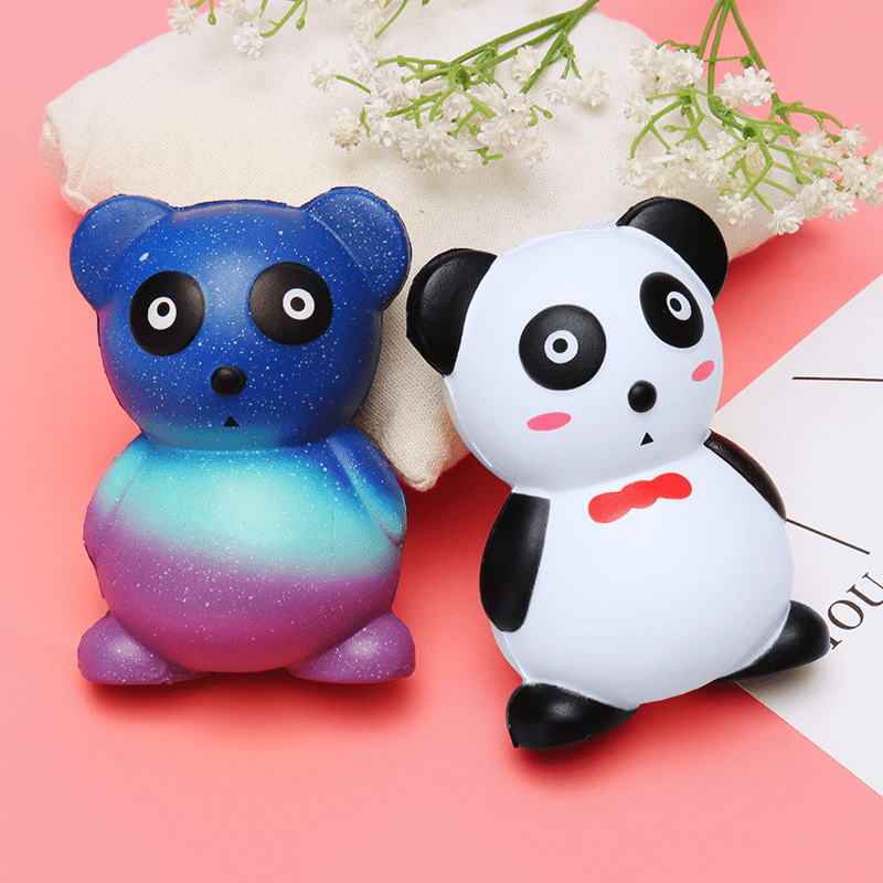 Squishy Panda Jumbo 12Cm Slow Rising Soft Kawaii Cute Collection Gift Decor Toy with Packing - MRSLM