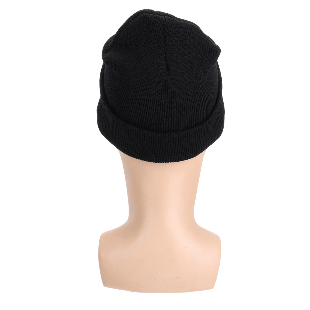 LED Lighted Beanie Cap Hip Hop Men Women Knit Hat Hunting Camping Running Hat Christmas Gifts for Men Women Cap - MRSLM