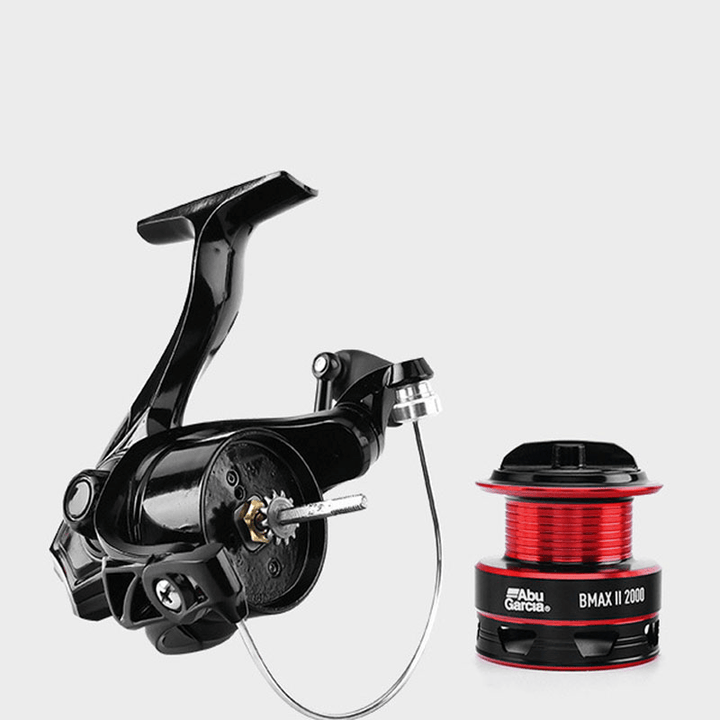 Original Abu Garcia BMAX 5.2:1 Gear Ratio 4+1BB Metal Fishing Reels Spinning Wheel Long-Distance Casting Reels Left and Right Hand Spinning Reel - MRSLM