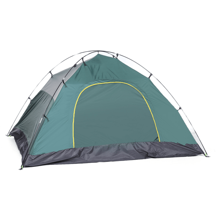 3-4 Person Camping Tent Instant Automatic Double Layer Waterproof Sunshade Canopy Outdoor Travel Beach - MRSLM