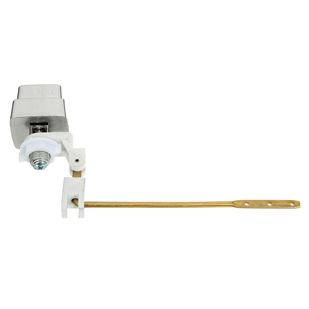 Push Botton Side Mount Toilet Tank Lever Flush Handle Brass Arm Fits Most Toliet - MRSLM