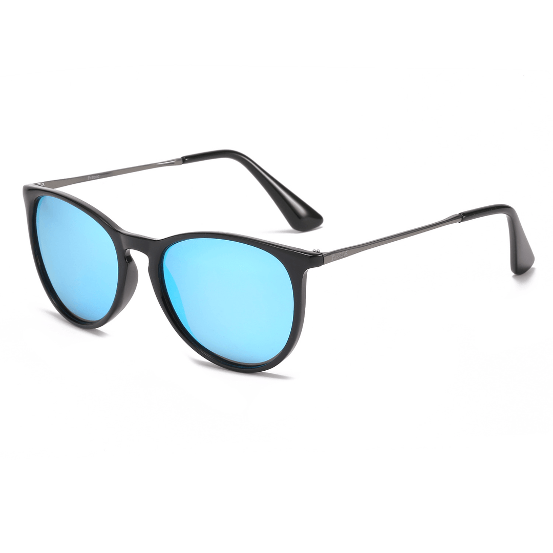 Fashion Metal Color Film Polarized Sunglasses Women - MRSLM