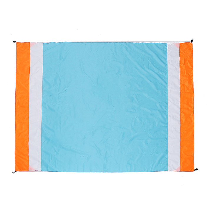 200X210Cm Beach Mat Sand Free Blanket Waterproof Picnic Pad Oversize Sunshade Canopy Outdoor Camping Travel - MRSLM