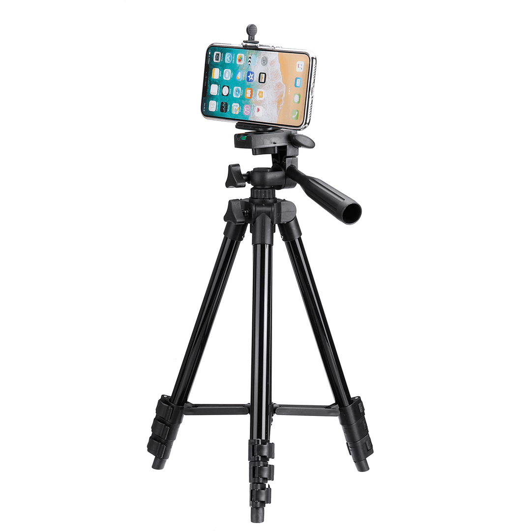 35-103Cm Extendable Adjustable Tripod Stand Phone Holder Camera Clip Camping Travel Photography Tripod - MRSLM