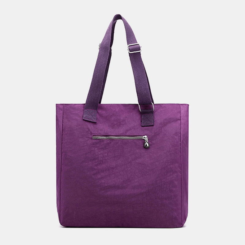 Women Large Capacity Light Weight Handbag Shoulder Bag Strap Adjustable - MRSLM