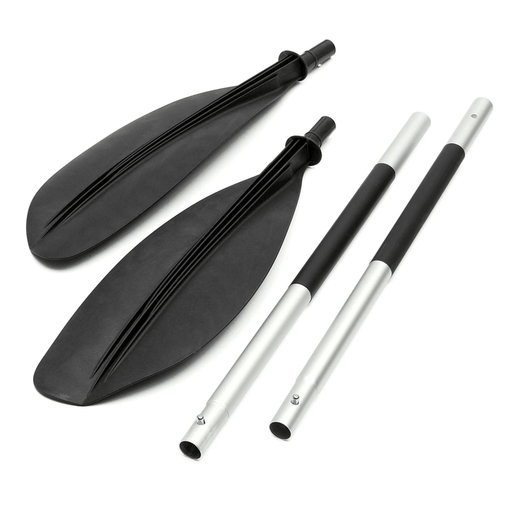 1 Pcs 213CM Aluminium Adjustable Double Head Detachable Kayak Paddle Canoe Oar Inflatable Boat Stand up Paddle for Surfing Surfboard Outdoor Water Sport - MRSLM