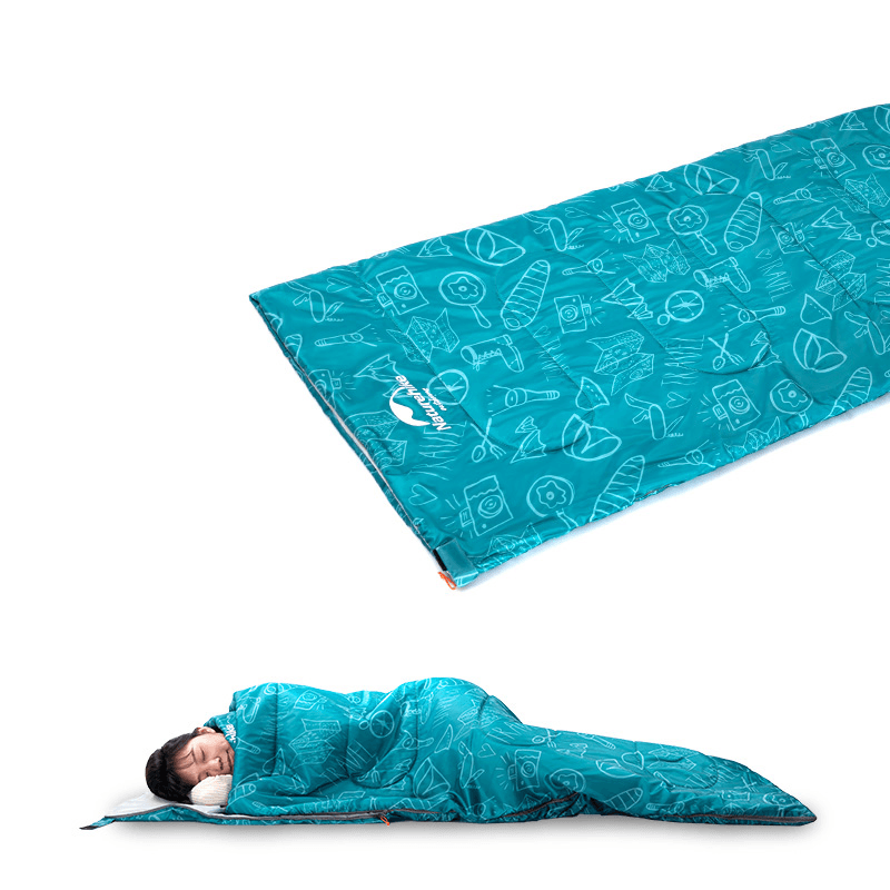 Naturehike Summer Thin Envelope Sleeping Bag Adult Single Ultralight Waterproof Portable Outdoor Camping Sleeping Bag - MRSLM