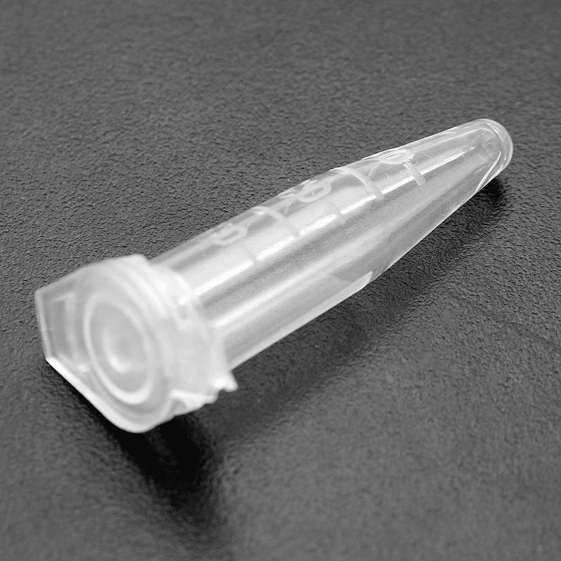 100Pcs 0.5Ml Centrifuge Tube Clear Polypropylene Graduated EP Tube Anticoagulation - MRSLM