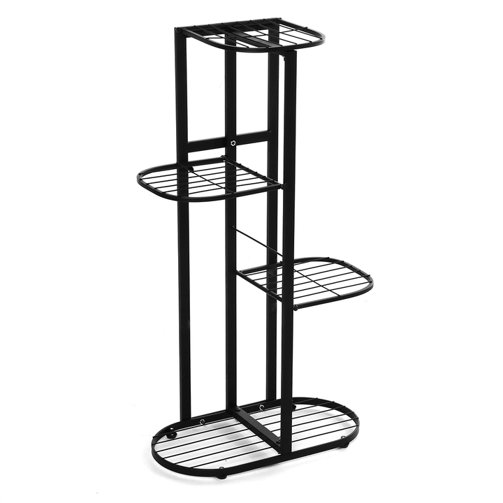 5 Tier Tall Plant Stand Rack Multiple Flower Pot Holder Shelf for Indoor Outdoor - MRSLM