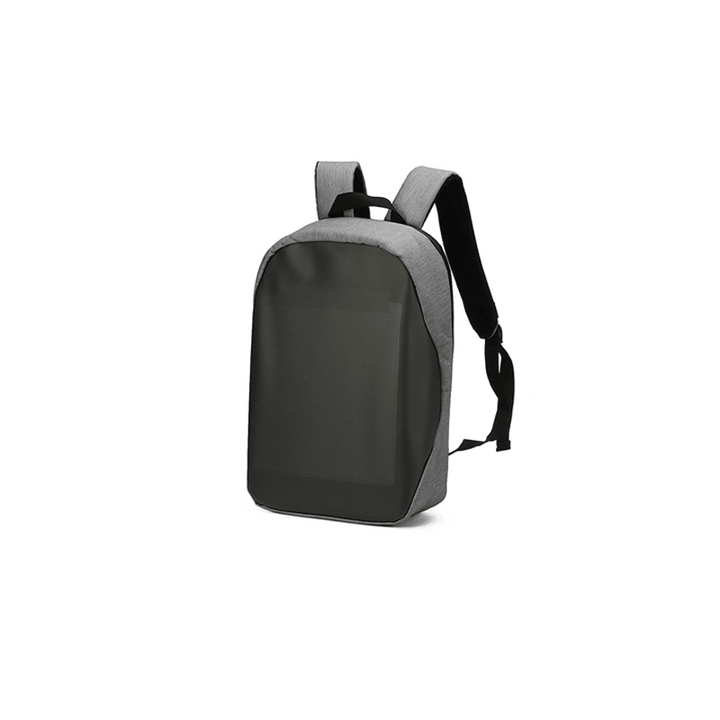 25*25Cm Wifi Connection Intelligent Technology Luminous Backpack Electronic Screen LED TPU Large Capacity Backpack - MRSLM