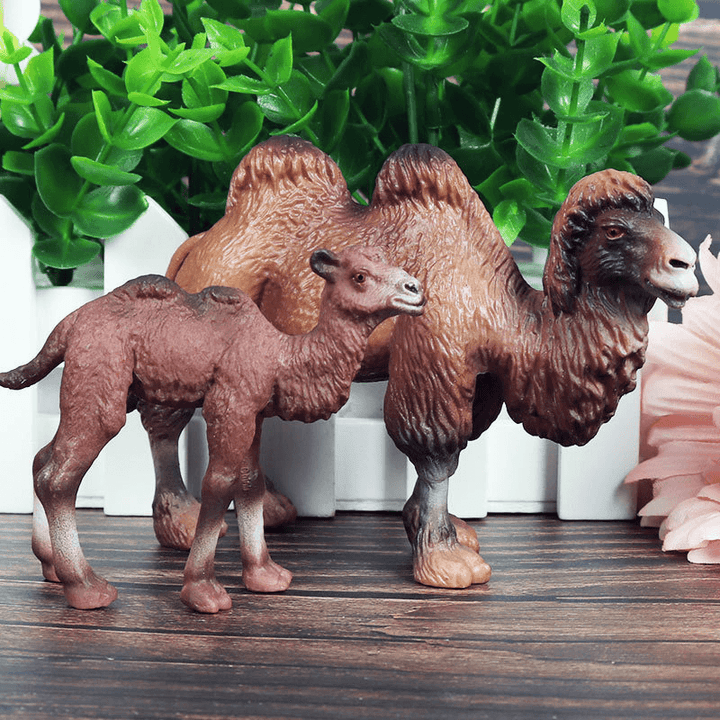 Simulation Wild Animal Model Toy Big Camel - MRSLM