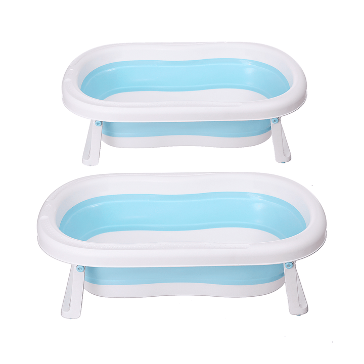 Baby Tub Children Folding Basin Baby Infant Newborn Supplies Portable Bathtub 76/85CM - MRSLM