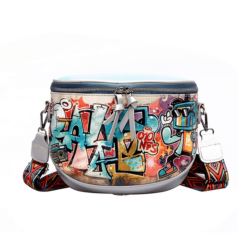 Women Fashion Multi-Carry Bag Hip-Hop Crossbody Bag - MRSLM