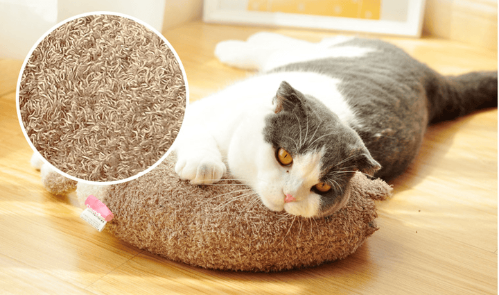 Cat Toy Pillow Shaped Funny Funny Stick Pet Supplies - MRSLM