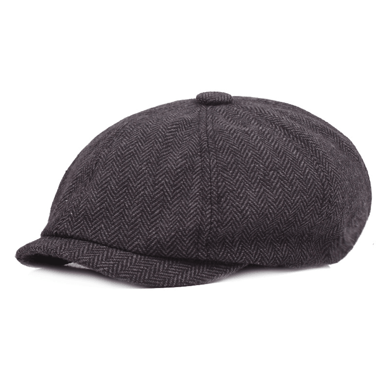 Men Visor Newsboy Beret Caps - MRSLM