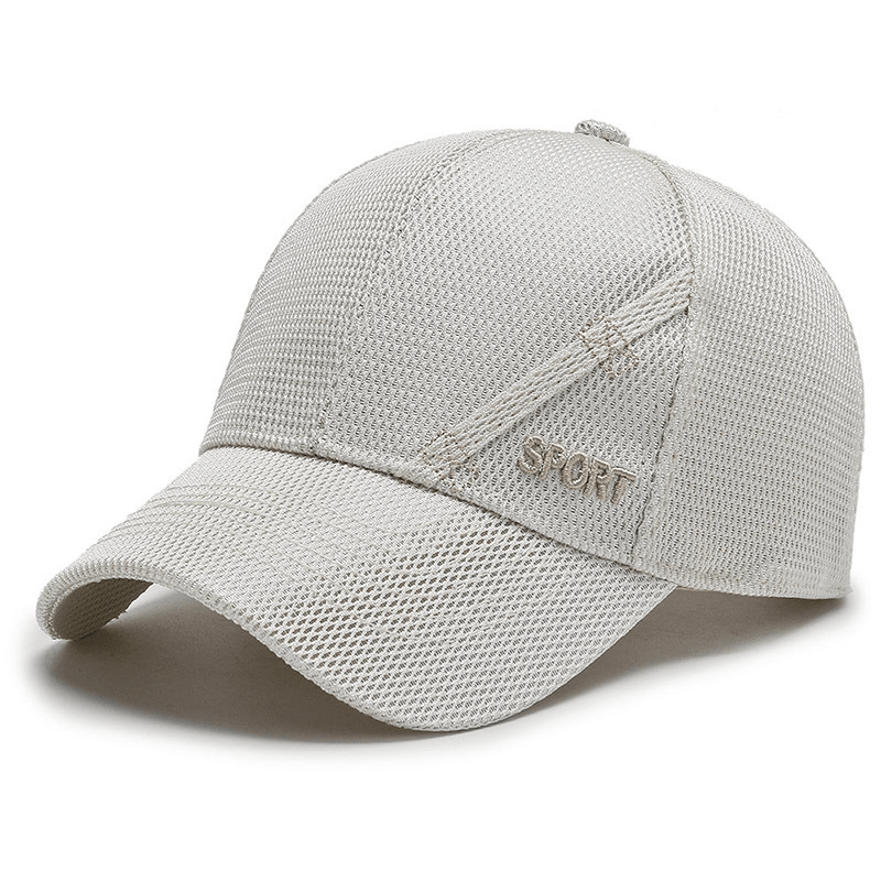 Hat Men'S Baseball Cap Women'S Mesh Sports Running Breathable - MRSLM