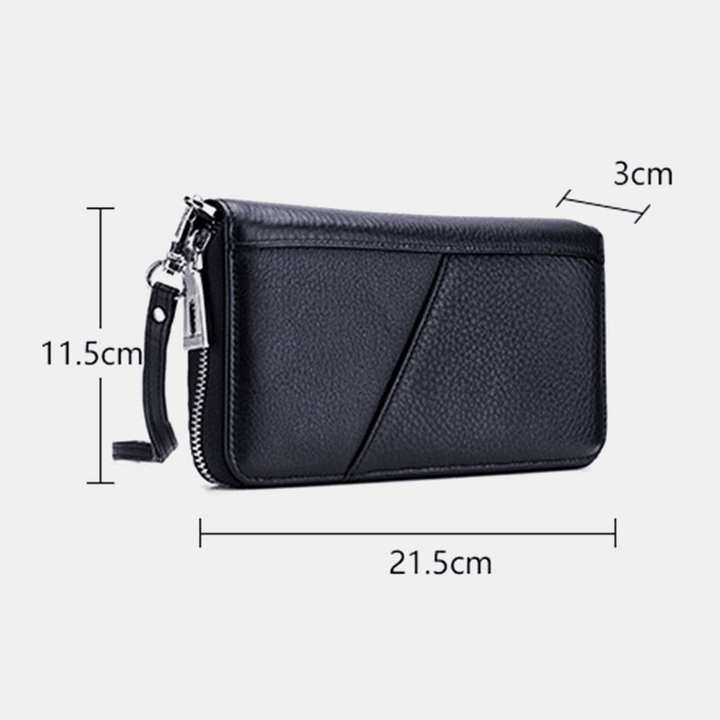 Men Women RFID Blocking Anti-Theft Phone Bag Wallet Clutches Bag - MRSLM