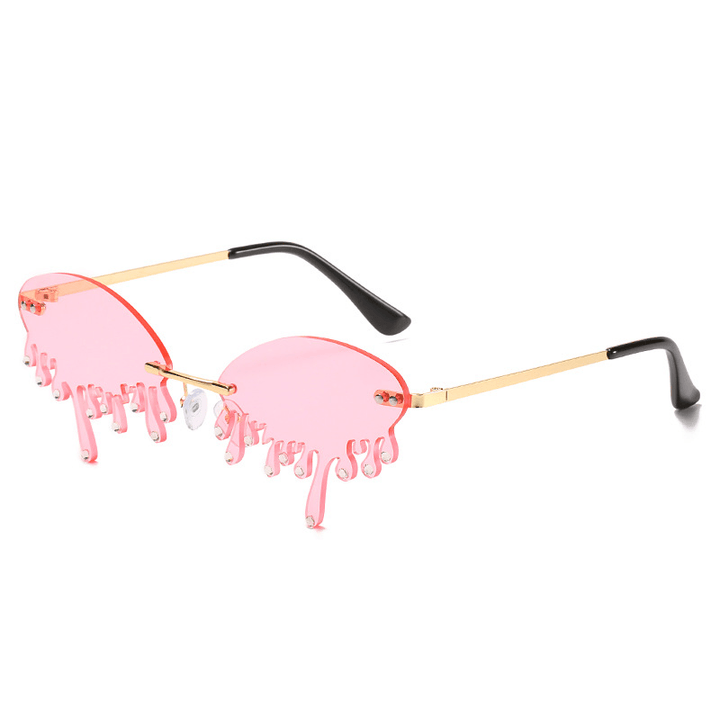 Sunglasses Personality Tear-Shaped Visor Glasses - MRSLM