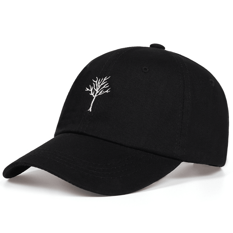 Men'S Branch Embroidery Casual Cotton Baseball Cap - MRSLM