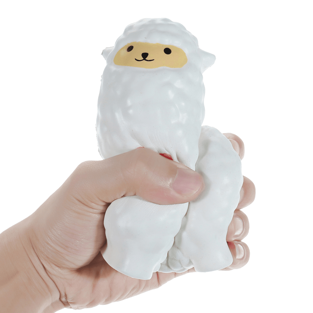 16CM Jumbo Squishy Cute Alpaca Galaxy Super Slow Rising Scented Fun Animal Toys - MRSLM