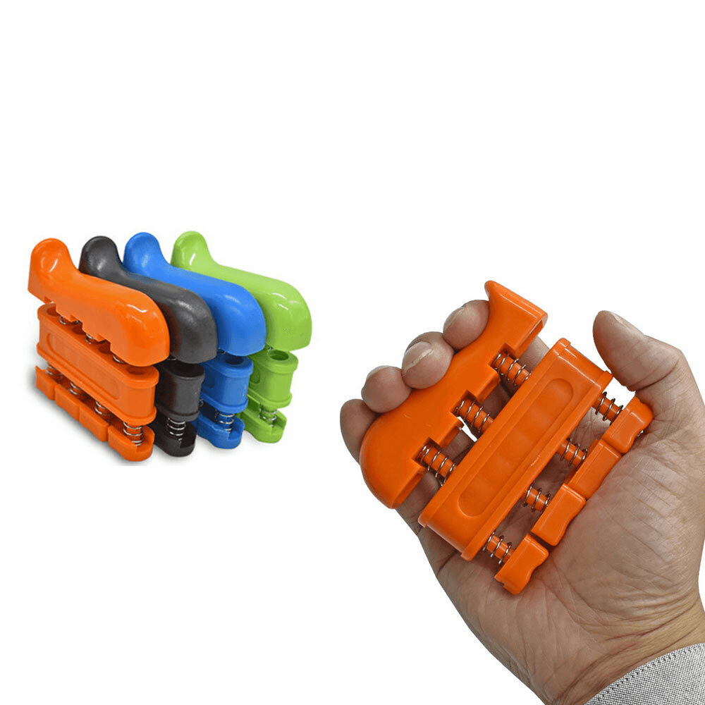 KALOAD 5 Pcs/Set Hand Grip Strengthener 10-60Kg Adjustable Resistance Finger Exerciser Stretcher Grip Ring Stress Relief Grip Ball - MRSLM