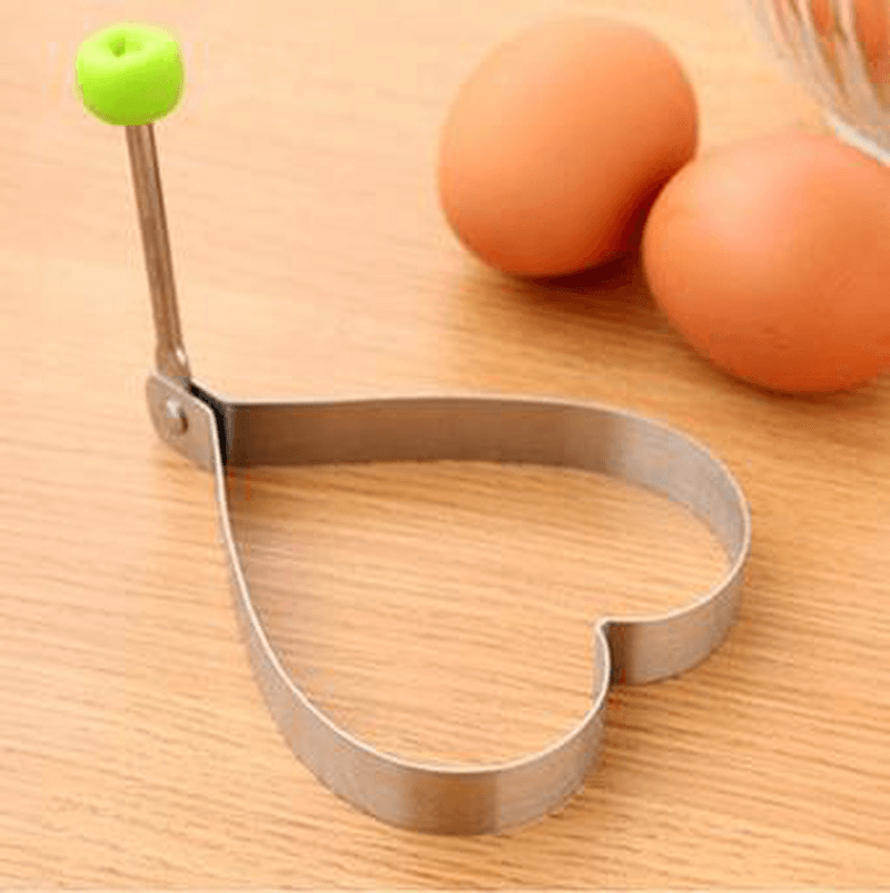 Kitchen Stainless Steel Cute Shaped Fried Egg Mold Pancake Rings Mold - MRSLM