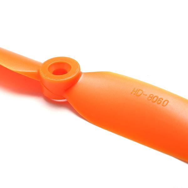 10pcs Gemfan 8060 ABS Direct Drive Orange Propeller Blade - MRSLM