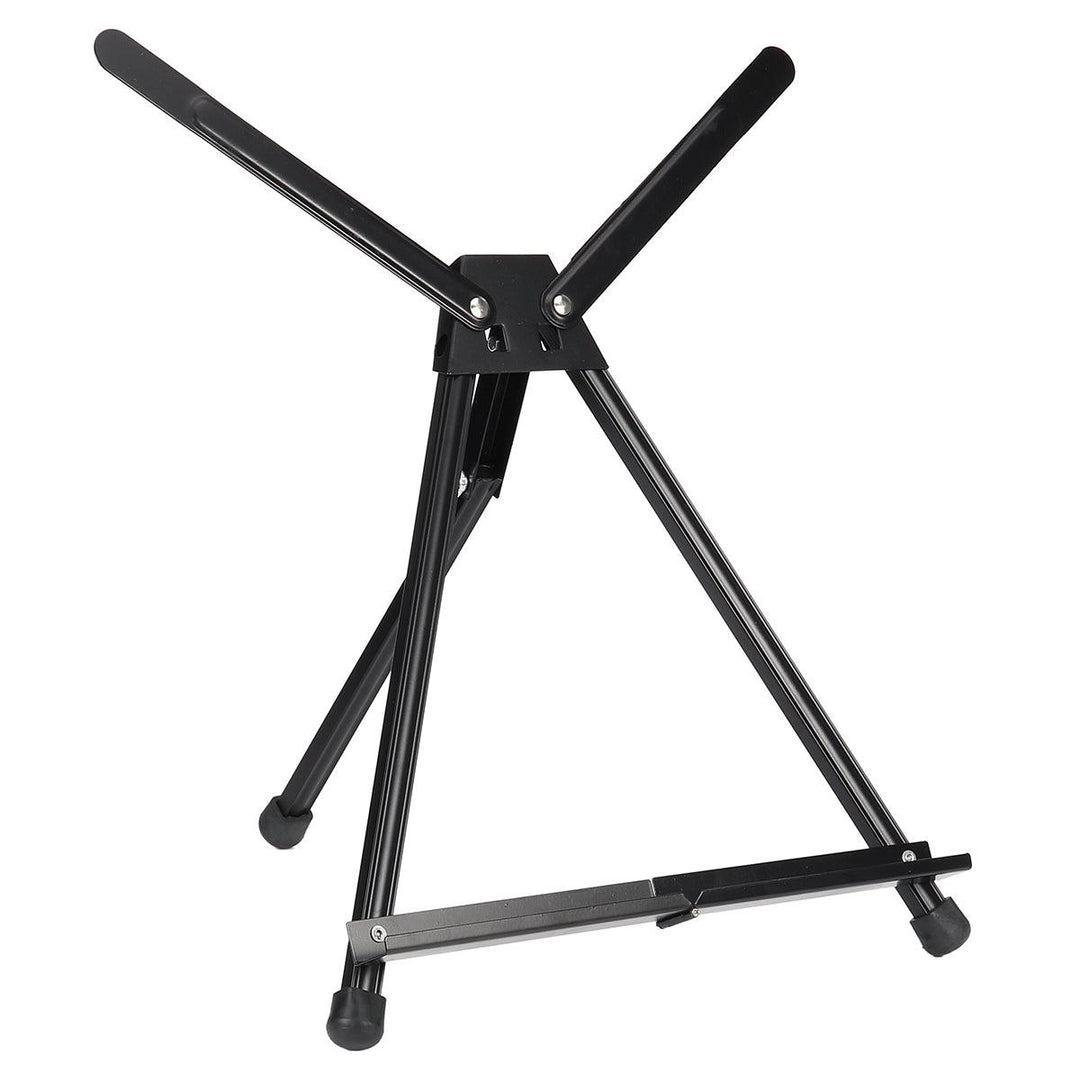 Foldable Easel Aluminium Tripod Alloy 360º Rotation Adjustable Painting Display Tripod Sketchpad Bracket Stand - MRSLM