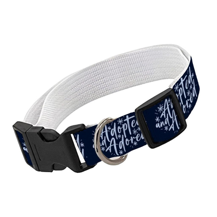 Adopted Pet Collar - Cute Dog Collar - Trendy Dog Collar - MRSLM