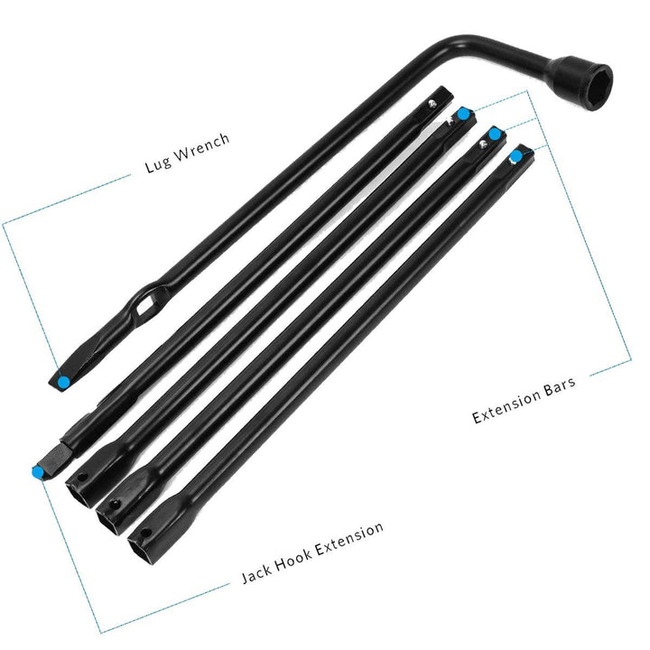 Spare Tire Jack Tool Kit Lug Wrench Extension For Ford Ranger Explorer Sport Trac - MRSLM