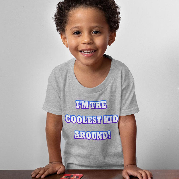 Cool Design Toddler T-Shirt - Quote Kids' T-Shirt - Best Print Tee Shirt for Toddler - MRSLM