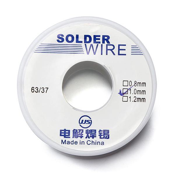 100g 63/37 0.6/0.8/1.0/1.2/1.8mm Tin Lead Soldering Wire Reel Solder Rosin Core - MRSLM