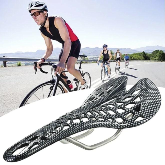 Bike Seat with Built-In Saddle Suspension - MRSLM