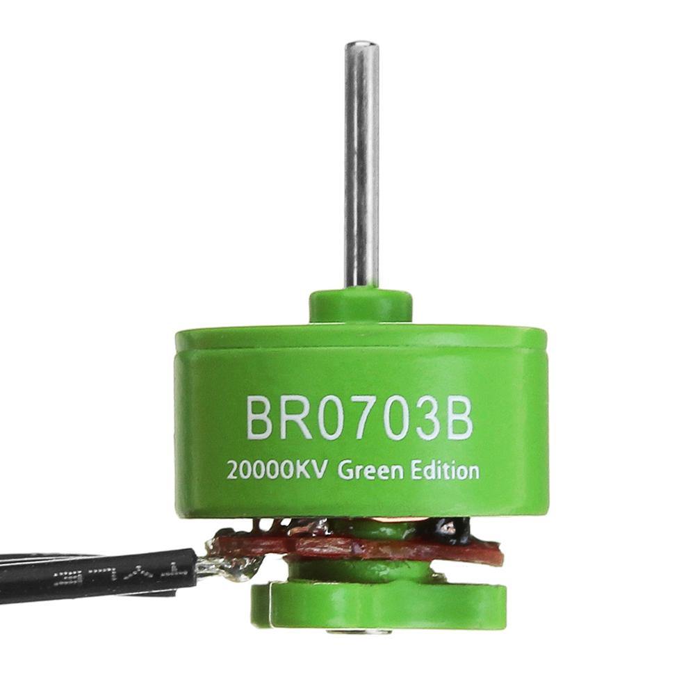 Racerstar 0703 BR0703B Green Edition 20000KV 15000KV Brushless Motor For FPV Racing RC Drone - MRSLM